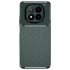 Mey İthalat®   Redmi Note 14 Pro 5G Kılıf Auto Focus Karbon Kapak - Koyu Yeşil