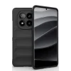 Mey İthalat®   Redmi Note 14 Pro 5G Kılıf Optimum Silikon - Siyah
