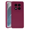 Mey İthalat®   Redmi Note 14 Pro 5G Kılıf Viera Silikon - Bordo