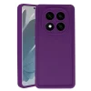 Mey İthalat®   Redmi Note 14 Pro 5G Kılıf Viera Silikon - Mürdüm