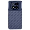 Mey İthalat®   Redmi Note 14 Pro Plus Kılıf Auto Focus Karbon Kapak - Lacivert