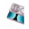 Mey İthalat®   Redmi Note 15 4G Joke Simli Magneticsafe Kılıf - Pembe