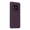 Mey İthalat®   Redmi Note 15 Pro 4G First Silikon - Mürdüm