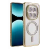 Mey İthalat®   Redmi Note 15 Pro 5G Joke Simli Magneticsafe Kılıf - Gold