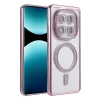 Mey İthalat®   Redmi Note 15 Pro 5G Joke Simli Magneticsafe Kılıf - Pembe