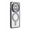 Mey İthalat®   Redmi Note 15 Pro Plus 5G Joke Simli Magneticsafe Kılıf - Siyah