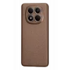 Mey İthalat®   Redmi Note 15 Pro Plus 5G Thermax Silikon Kılıf - Kahverengi