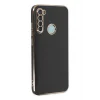 Mey İthalat®   Redmi Note 8 Kılıf Volet Silikon - Siyah