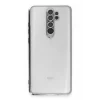 Mey İthalat®   Redmi Note 8 Pro Kılıf  Lensli Silikon - Gümüş