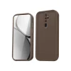 Mey İthalat®   Redmi Note 8 Pro Kılıf Viera Silikon - Kahverengi