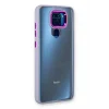 Mey İthalat®   Redmi Note 9 Kılıf Dora Kapak - Lila