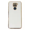 Mey İthalat®   Redmi Note 9 Kılıf Volet Silikon - Beyaz
