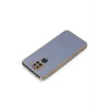 Mey İthalat®   Redmi Note 9 Kılıf Volet Silikon - Mavi