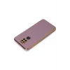 Mey İthalat®   Redmi Note 9 Kılıf Volet Silikon - Mor