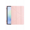 Mey İthalat®   Redmi Pad 2 Kalemlikli Mars Tablet Kılıfı - Rose Gold