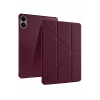 Mey İthalat®   Redmi Pad Pro 12.1 Kılıf Kalemlikli Mars Tablet Kılıfı - Mürdüm