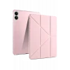Mey İthalat®   Redmi Pad Pro 12.1 Kılıf Kalemlikli Mars Tablet Kılıfı - Rose Gold
