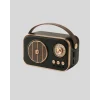 Mey İthalat® Retro Tarz Kablosuz Radyo – Bluetooth, USB ve TF Kart Girişli