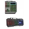 Mey İthalat® RGB Işıklı Gaming  Klavye Q Klavye Mouse Hediyeli
