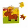 Mey İthalat® S00002907 PUZZLE ANIMALS 9 PCS 3 AST