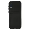 Mey İthalat®  Samsung Galaxy A02 Kılıf Kelvin Kartvizitli Silikon - Siyah