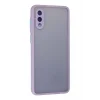 Mey İthalat®  Samsung Galaxy A02 Kılıf Montreal Silikon Kapak - Mor