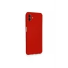Mey İthalat®  Samsung Galaxy A04 Kılıf Nano içi Kadife Silikon - Kırmızı
