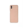 Mey İthalat®  Samsung Galaxy A04 Kılıf Nano içi Kadife Silikon - Pudra