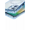 Mey İthalat®  Samsung Galaxy A06 Joke Simli Magneticsafe Kılıf - Mavi