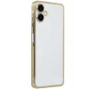 Mey İthalat®  Samsung Galaxy A06 Kılıf  Lensli Silikon - Gold