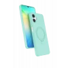 Mey İthalat®  Samsung Galaxy A06 Regal Magsafe Standlı Kapak - Su Yeşili