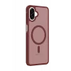 Mey İthalat®  Samsung Galaxy A07 4G Jota Magsafe Kapak - Bordo