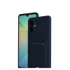 Mey İthalat®  Samsung Galaxy A07 4G Kelvin Kartvizitli Silikon - Lacivert