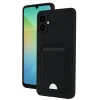 Mey İthalat®  Samsung Galaxy A07 4G Kelvin Kartvizitli Silikon - Siyah