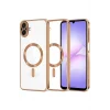 Mey İthalat®  Samsung Galaxy A07 4G Kross Magneticsafe Kapak - Çöl Titanyum