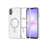 Mey İthalat®  Samsung Galaxy A07 4G Kross Magneticsafe Kapak - Gümüş