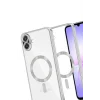 Mey İthalat®  Samsung Galaxy A07 4G Kross Magneticsafe Kapak - Gümüş