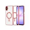 Mey İthalat®  Samsung Galaxy A07 4G Kross Magneticsafe Kapak - Kırmızı