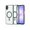 Mey İthalat®  Samsung Galaxy A07 4G Kross Magneticsafe Kapak - Koyu Yeşil