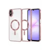 Mey İthalat®  Samsung Galaxy A07 4G Kross Magneticsafe Kapak - Rose