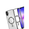 Mey İthalat®  Samsung Galaxy A07 4G Kross Magneticsafe Kapak - Titan Gri