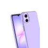 Mey İthalat®  Samsung Galaxy A07 4G Nano içi Kadife Silikon - Lila