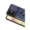 Mey İthalat®  Samsung Galaxy A07 4G Pars Lens Yüzüklü Silikon - Lacivert