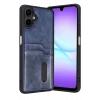 Mey İthalat®  Samsung Galaxy A07 4G Sara Kartvizitli Deri Kılıf - Lacivert