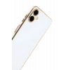 Mey İthalat®  Samsung Galaxy A07 4G Volet Silikon - Beyaz