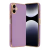 Mey İthalat®  Samsung Galaxy A07 4G Volet Silikon - Mor