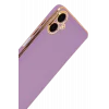 Mey İthalat®  Samsung Galaxy A07 4G Volet Silikon - Mor