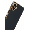Mey İthalat®  Samsung Galaxy A07 4G Volet Silikon - Siyah