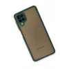Mey İthalat®  Samsung Galaxy A12 Kılıf Montreal Silikon Kapak - Yeşil
