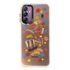 Mey İthalat®  Samsung Galaxy A14 4G Kılıf Estoril Desenli Kapak - Estoril - 16